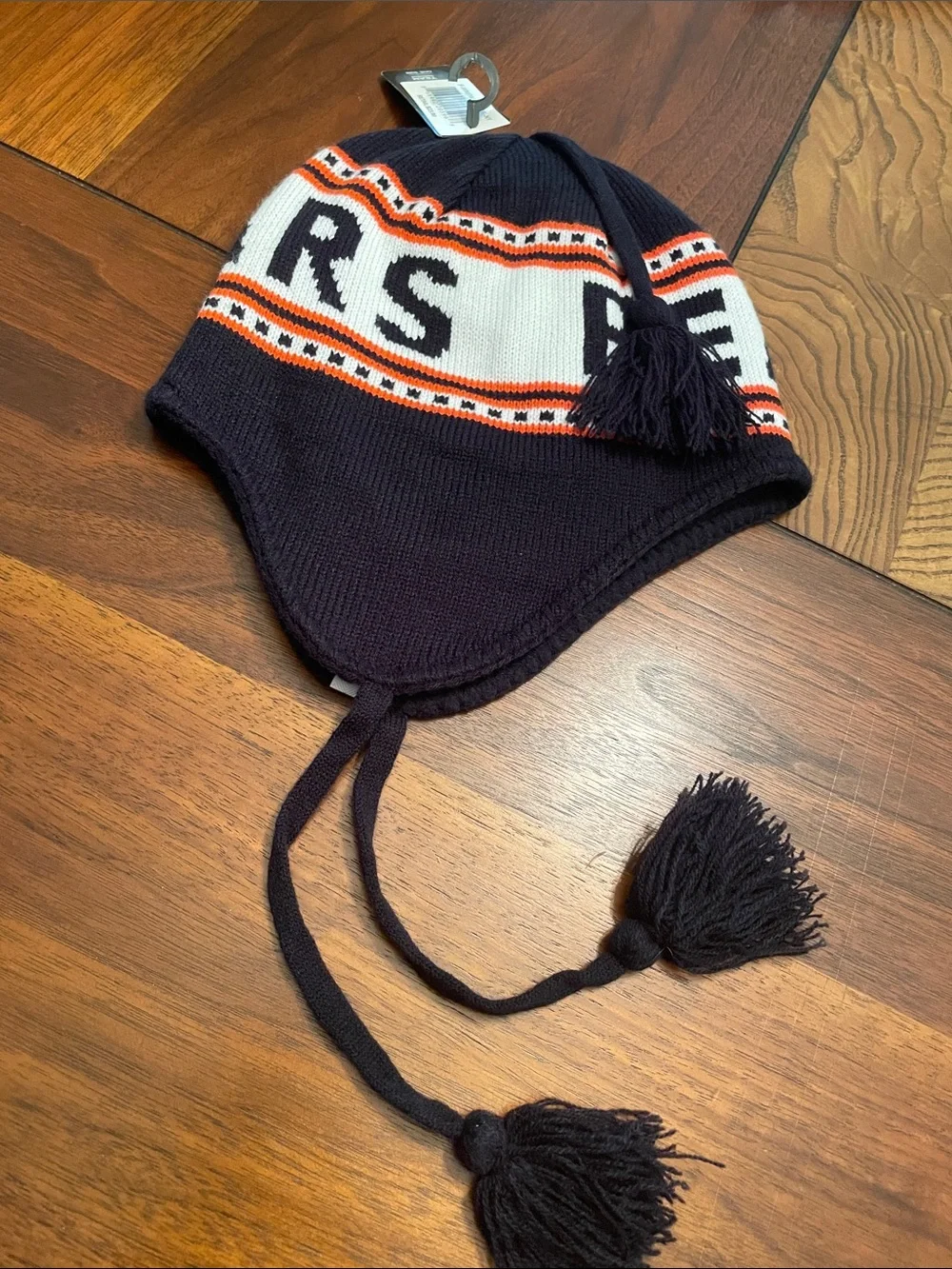 Chicago Bears Earflap Knit Hat C23
